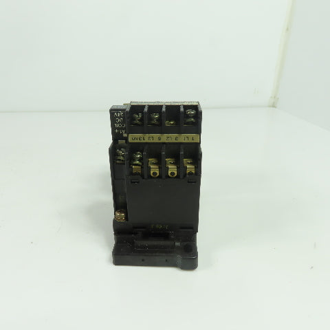 Fuji SJ-06G/L Magnetic Contactor 2.2KW 15A 24VDC Coil W/ TR-0 Overload Relay