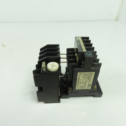 Fuji SJ-06G/L Magnetic Contactor 2.2KW 15A 24VDC Coil W/ TR-0 Overload Relay