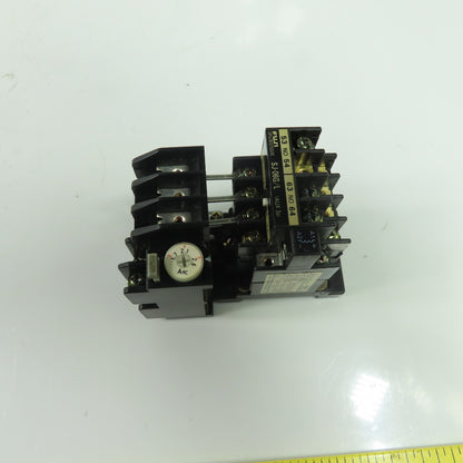 Fuji SJ-06G/L Magnetic Contactor 2.2KW 15A 24VDC Coil W/ TR-0 Overload Relay