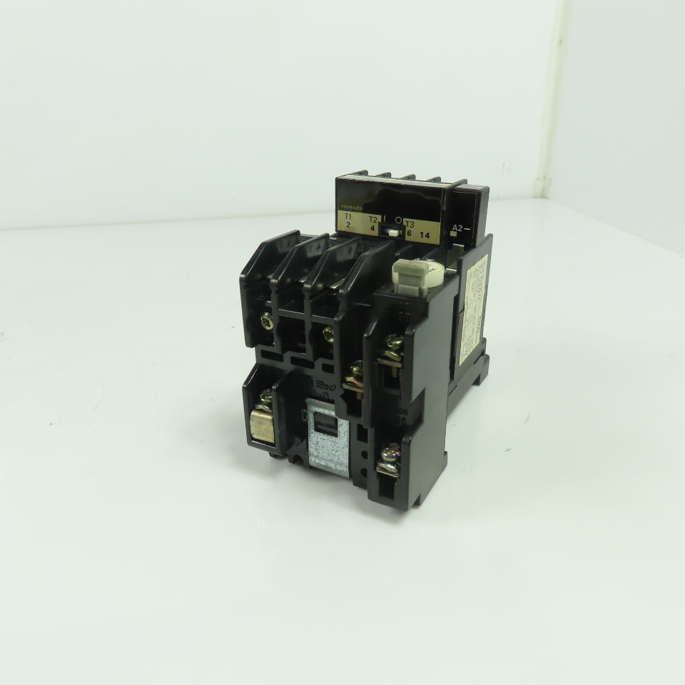 Fuji SJ-06G/L Magnetic Contactor 2.2KW 15A 24VDC Coil W/ TR-0 Overload Relay