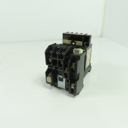 Fuji SJ-06G/L Magnetic Contactor 2.2KW 15A 24VDC Coil W/ TR-0 Overload Relay