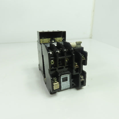 Fuji SJ-06G/L Magnetic Contactor 2.2KW 15A 24VDC Coil W/ TR-0 Overload Relay