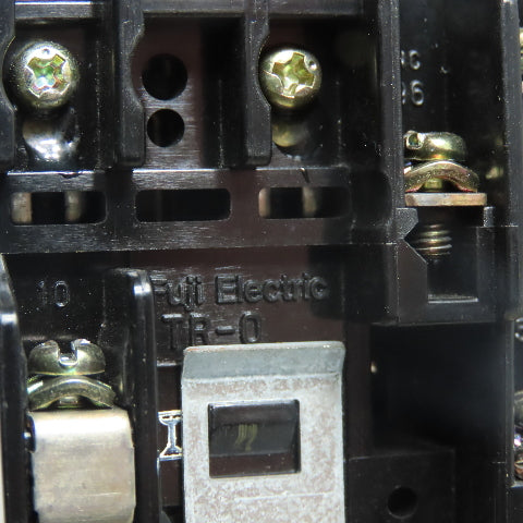Fuji SJ-06G/L Magnetic Contactor 2.2KW 15A 24VDC Coil W/ TR-0 Overload Relay