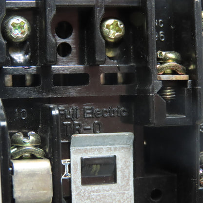 Fuji SJ-06G/L Magnetic Contactor 2.2KW 15A 24VDC Coil W/ TR-0 Overload Relay