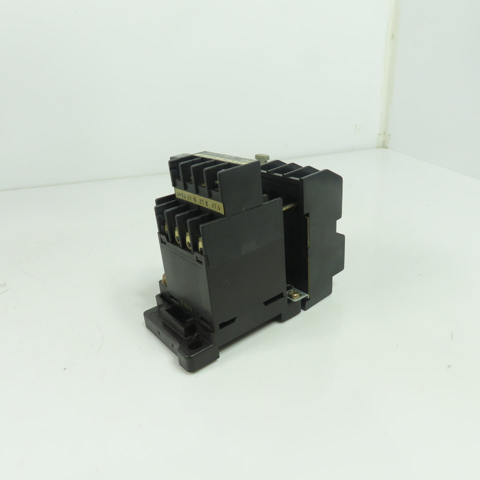 Fuji SJ-06G/L Magnetic Contactor 2.2KW 15A 24VDC Coil W/ TR-0 Overload Relay