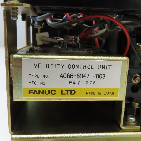 Fanuc A06B-6047-H003 Velocity Control Unit