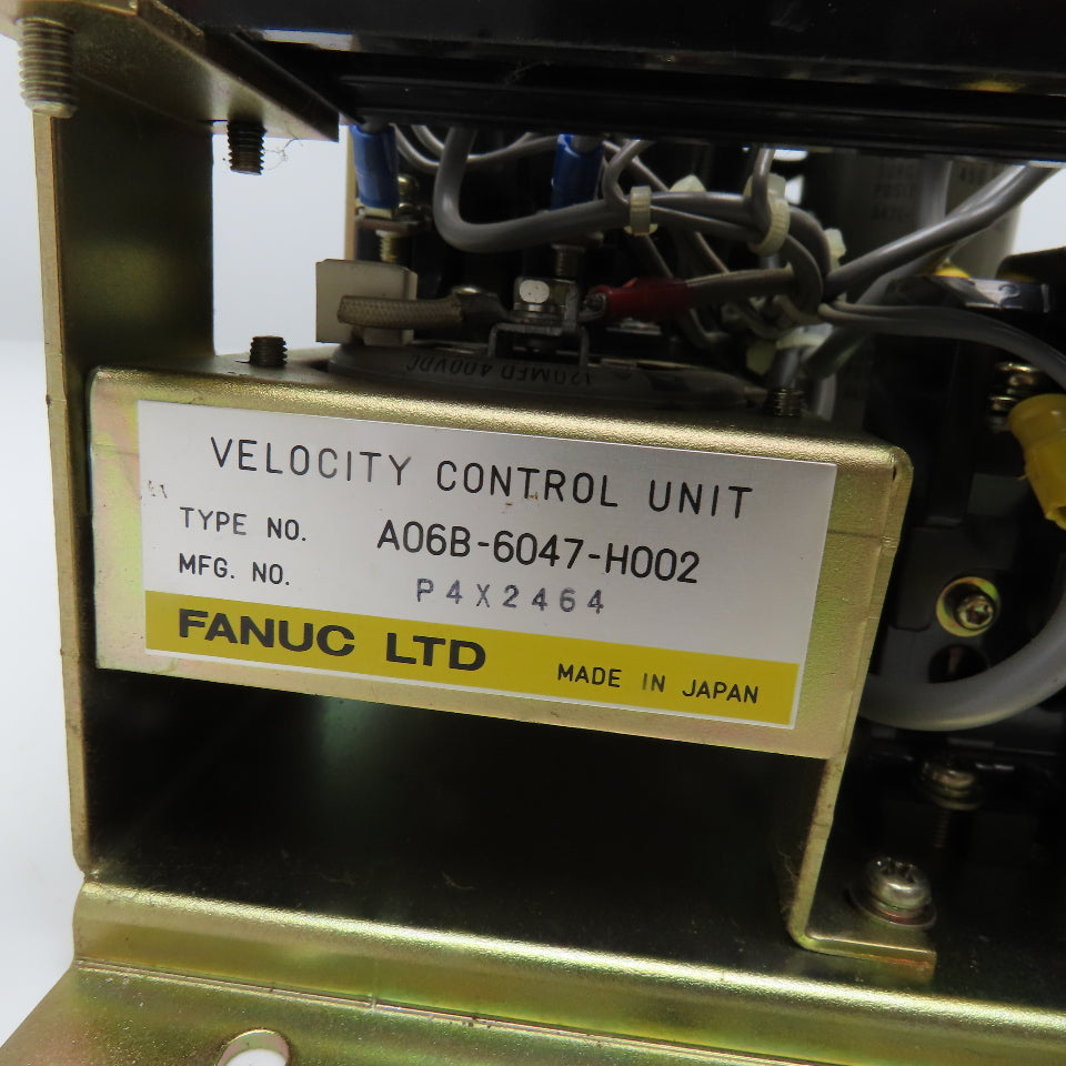 Fanuc A06B-6047-H002 Velocity Control Unit