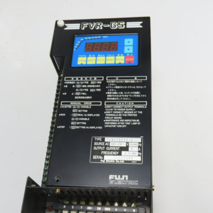 Fuji FVR015G5B-2 Variable Frequency AC Drive 200-230V 8A 50/60Hz