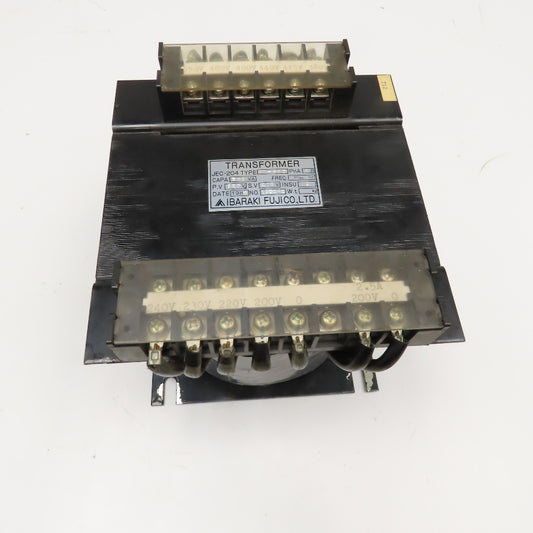 Ibaraki Fujico HT-500 550V Pri 200V Sec 500VA Transformer 1Ph 50/60Hz