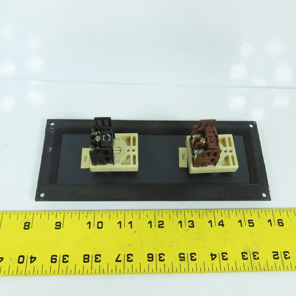 Miyano JNC 45 F93115174 CNC Lathe Power On & Off Control Switch Panel