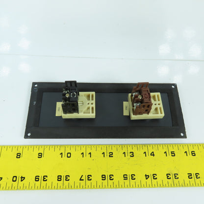 Miyano JNC 45 F93115174 CNC Lathe Power On & Off Control Switch Panel