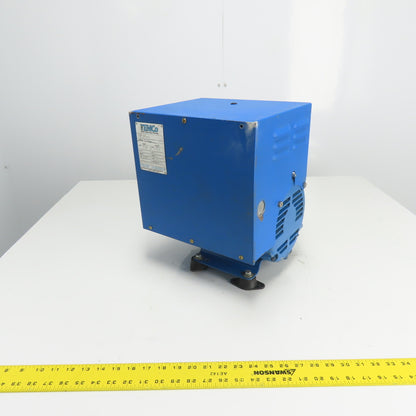 Temco 6500-2KW Phase Converter Input: 240/480V 1Ph Output: 3Ph Input +5% On T2