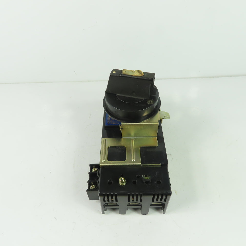 Mitsubishi NV100-SS 100A Circuit Breaker 200-415V W/ Disconnect Switch