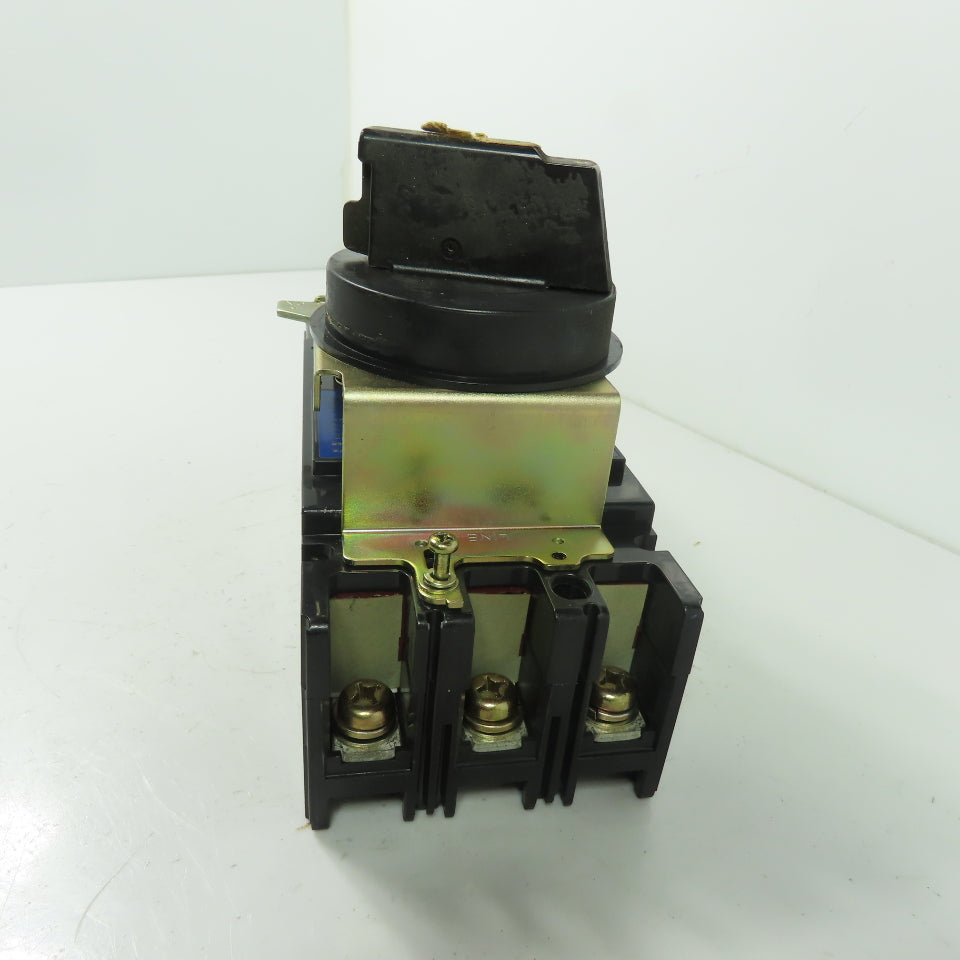 Mitsubishi NV100-SS 100A Circuit Breaker 200-415V W/ Disconnect Switch