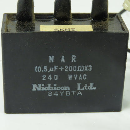 Nichicon 84YBTA 3Ph Suppressor NAR 0.5uf+200n X3 240 WVAC