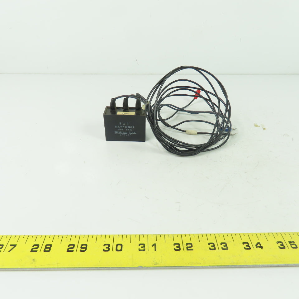 Nichicon 84YBTA 3Ph Suppressor NAR 0.5uf+200n X3 240 WVAC