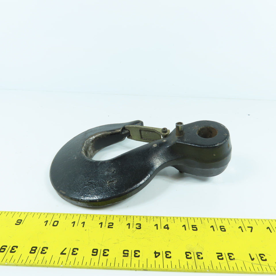 2 Ton 20mm Clevis Mount Sling Grab Hook W/ Safety Latch