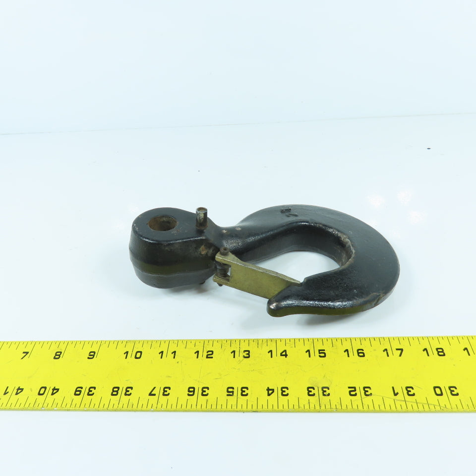 2 Ton 20mm Clevis Mount Sling Grab Hook W/ Safety Latch