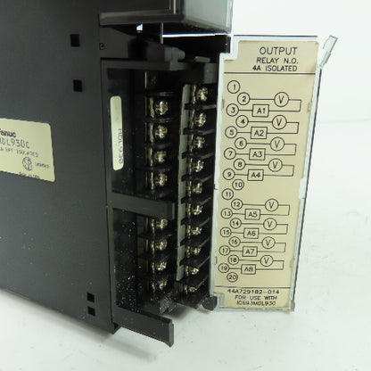 GE Fanuc IC693MDL930C 8Pt Output Relay Module 4A 24VDC 120/240VAC
