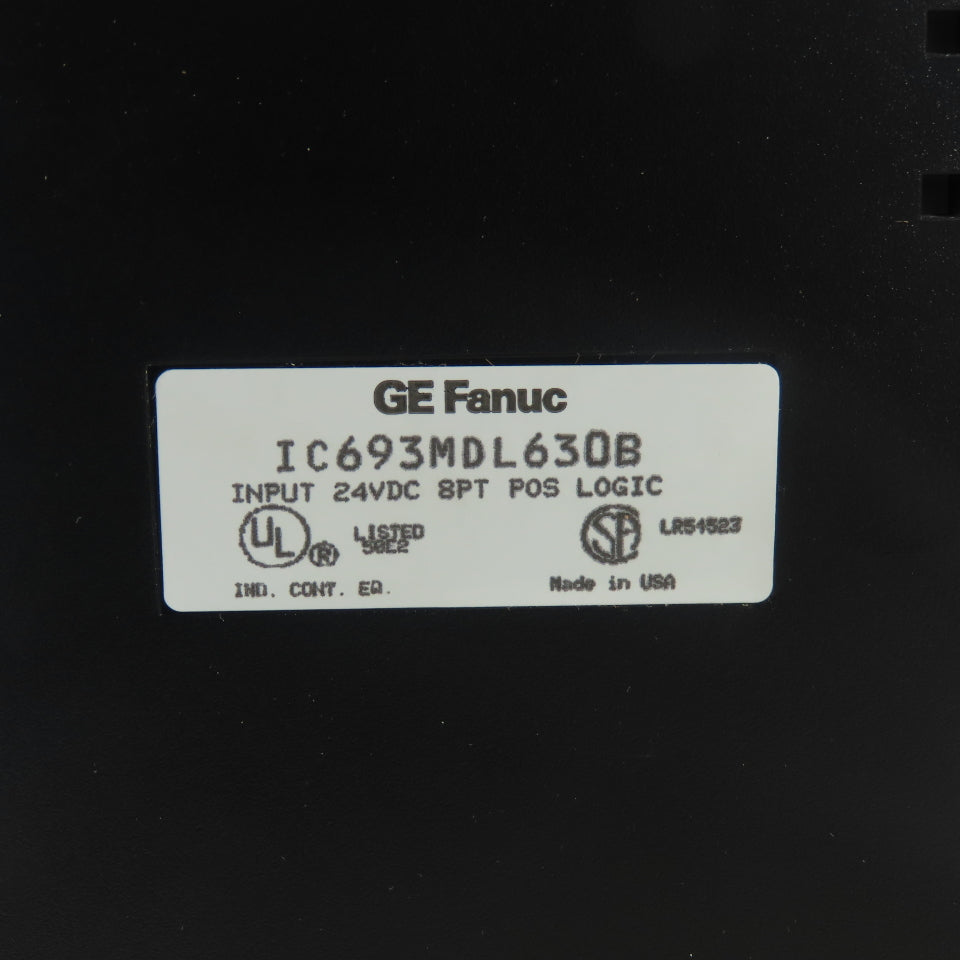 GE Fanuc IC693MDL630B 8Pt Input Module 24VDC