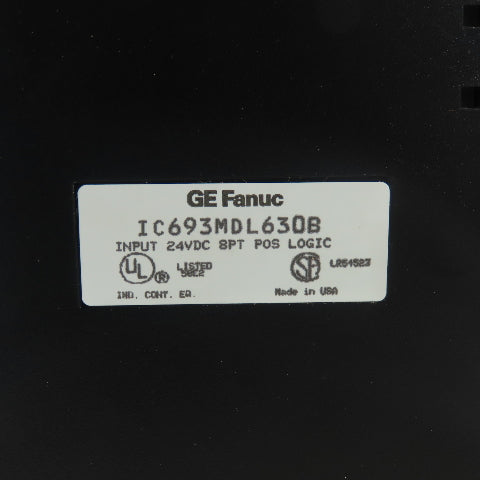 GE Fanuc IC693MDL630B 8Pt Input Module 24VDC