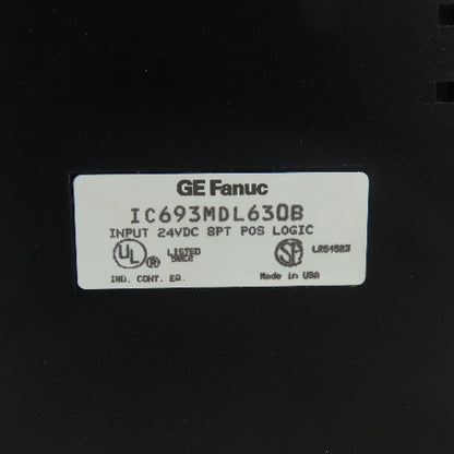GE Fanuc IC693MDL630B 8Pt Input Module 24VDC