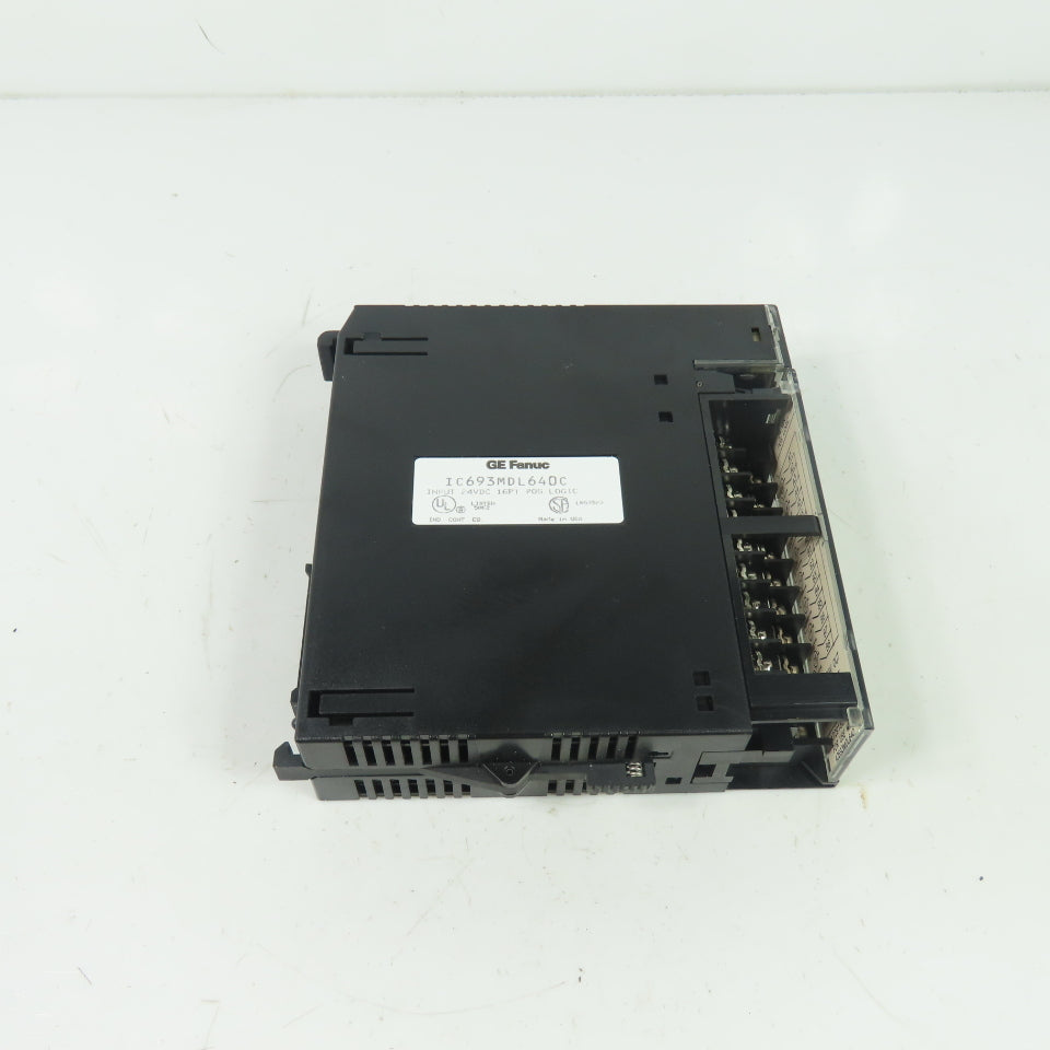 GE Fanuc IC693MDL640C 16Pt Input Module POS Logic 24VDC