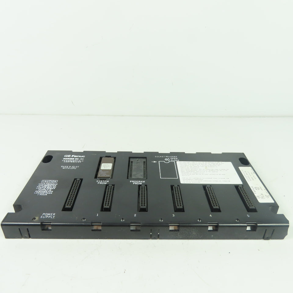 GE Fanuc IC693CPU311H 5-Slot Base PLC Rack Module With CPU