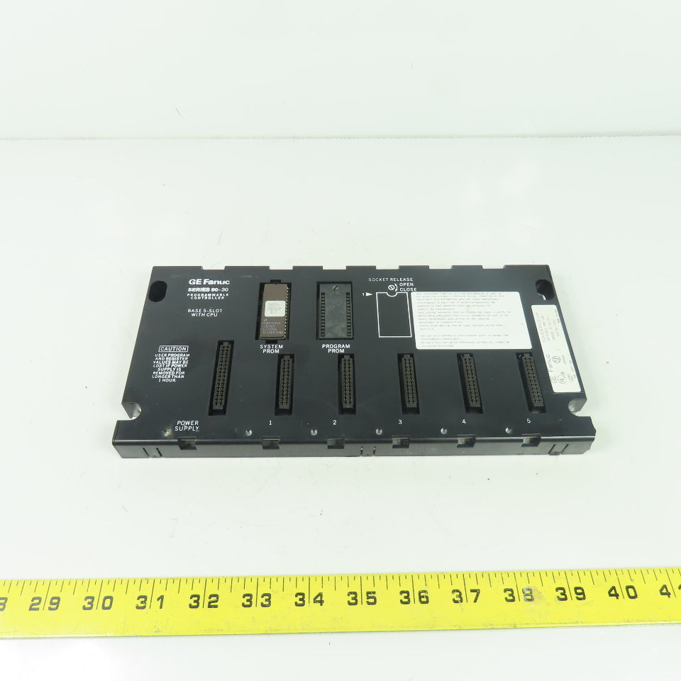 GE Fanuc IC693CPU311H 5-Slot Base PLC Rack Module With CPU