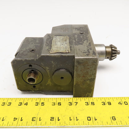 Tsugami NP32 Swiss Style Lathe 90° Live Tool Holder EX16 Spindle Taper