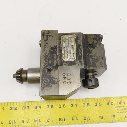 Tsugami NP32 Swiss Style Lathe 90° Live Tool Holder EX16 Spindle Taper