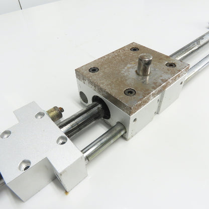 Chain Assist Pneumatic Double Rod Cylinder Linear Actuator Assembly 16" Stroke