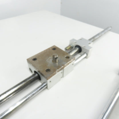 Chain Assist Pneumatic Double Rod Cylinder Linear Actuator Assembly 16" Stroke