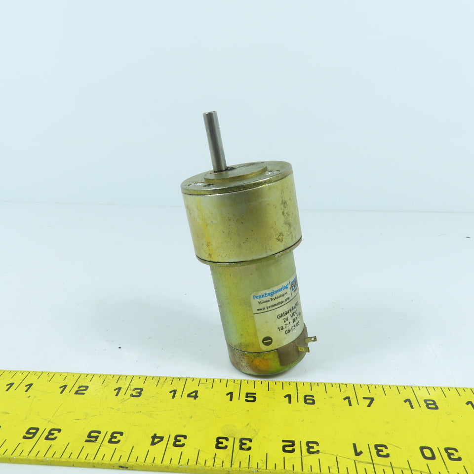 Pittman GM9414J902 19.7:1 Ratio Inline Gear Motor 24VDC 1/4" Shaft