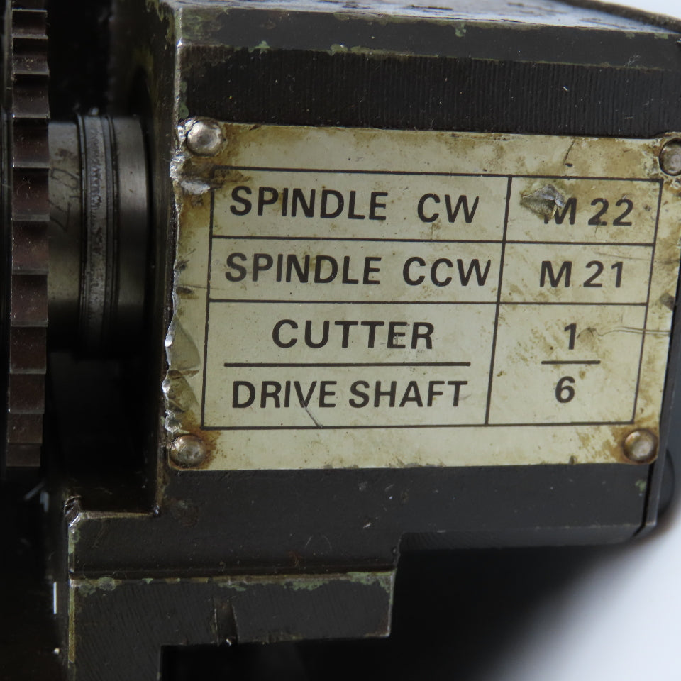 Tsugami NP32 Swiss Style Lathe Drive Shaft 6 Arbor Saw Tooling