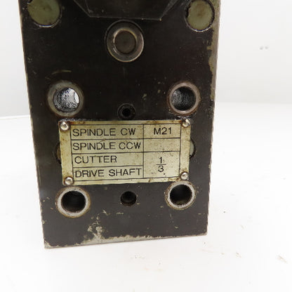 Tsugami NP32 Swiss Style Lathe Live Tapping Compression Tool Holder