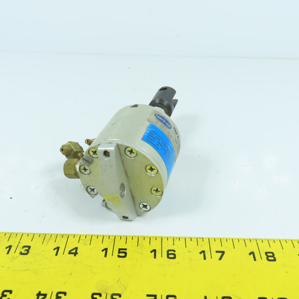 Fabco-Air E-121-X-E-V Pancake Double Acting Air Cylinder 1-1/8" Bore 1" Stroke