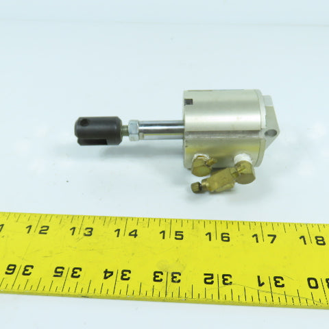 Fabco-Air E-121-X-E-V Pancake Double Acting Air Cylinder 1-1/8" Bore 1" Stroke