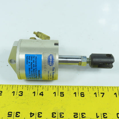 Fabco-Air E-121-X-E-V Pancake Double Acting Air Cylinder 1-1/8" Bore 1" Stroke