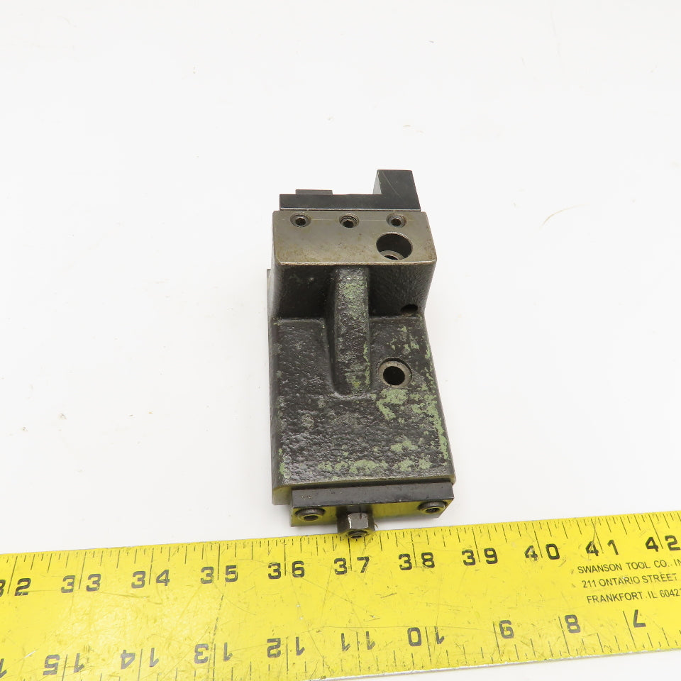 Tsugami NP32 Swiss Style Lathe Boring Bar 3/4" Tool Holder Dovetail Base