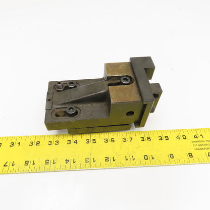Tsugami NP32 Swiss Style Lathe Boring Bar 3/4" Tool Holder Dovetail Base