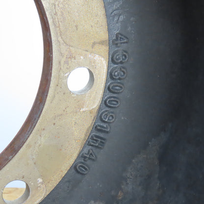 MITL MPC2 4330091H40 8-Lug Solid Forklift Tire & Rim 21 x 7 x 15 From Nissan MGU