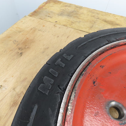 MITL MPC2 4330091H40 8-Lug Solid Forklift Tire & Rim 21 x 7 x 15 From Nissan MGU
