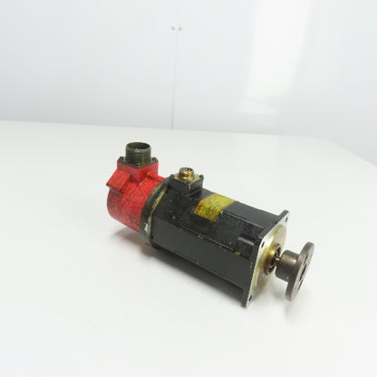 Fanuc A06B-0312-B032 AC Servo Motor 3Ph 120V 2.0Nm W/ Pulse Coder A290-0521-V552