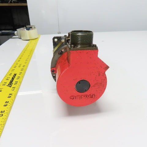 Fanuc A06B-0312-B032 AC Servo Motor 3Ph 120V 2.0Nm W/ Pulse Coder A290-0521-V552