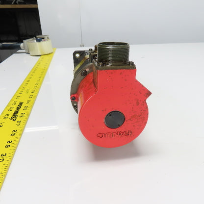 Fanuc A06B-0312-B032 AC Servo Motor 3Ph 120V 2.0Nm W/ Pulse Coder A290-0521-V552