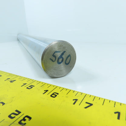40mm 1.575" x 22" Hardened Tool Steel Round Bar Stock Guide Rod