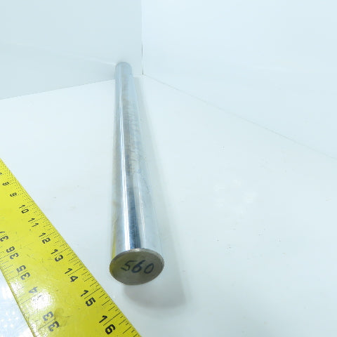40mm 1.575" x 22" Hardened Tool Steel Round Bar Stock Guide Rod