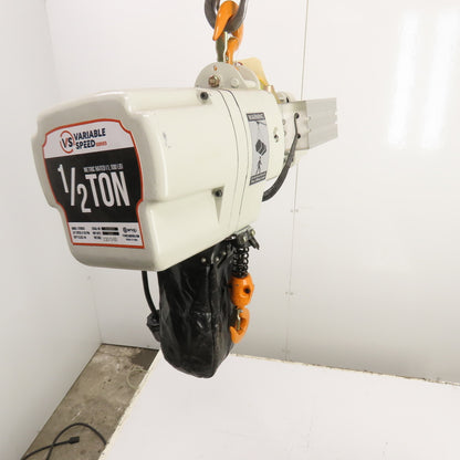 Starke STK05VS 1/2 Ton Electric Chain Hoist 20' Lift 8-26FPM Variable 230V 3PH