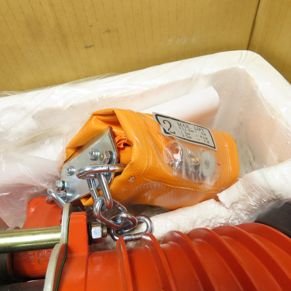 Black Bear YSF-200 2 Ton 4000lb Electric Chain Hoist 115V 8FPM W/Wireless Remote